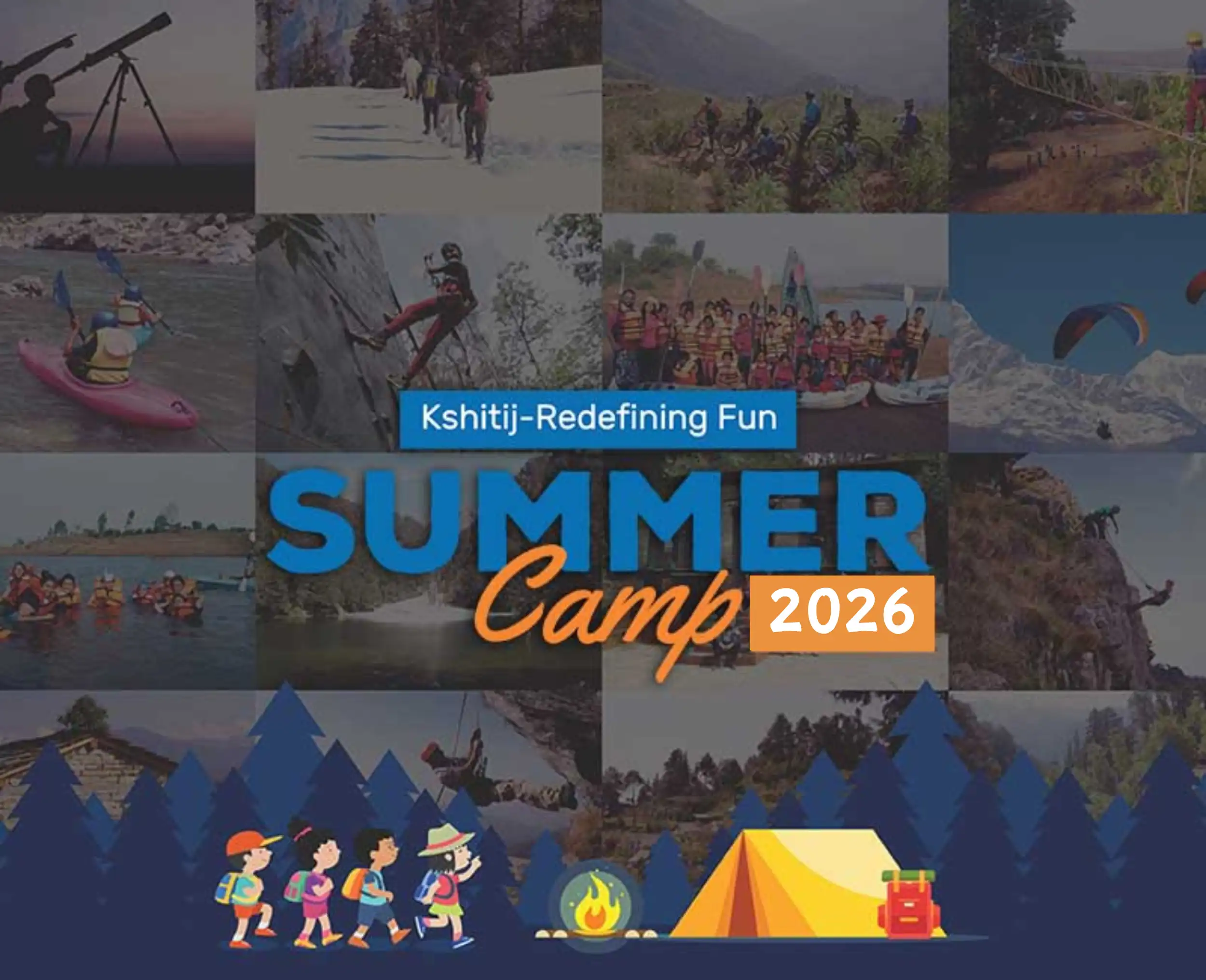 Summer Camp Collage