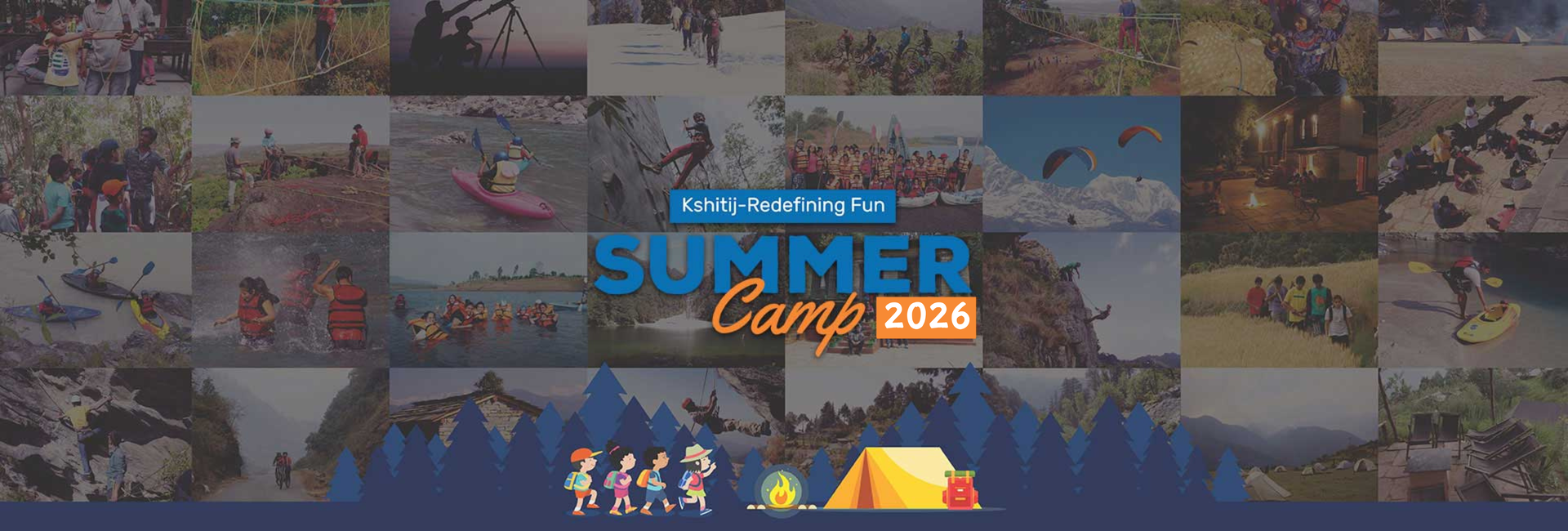 Summer Camp Collage